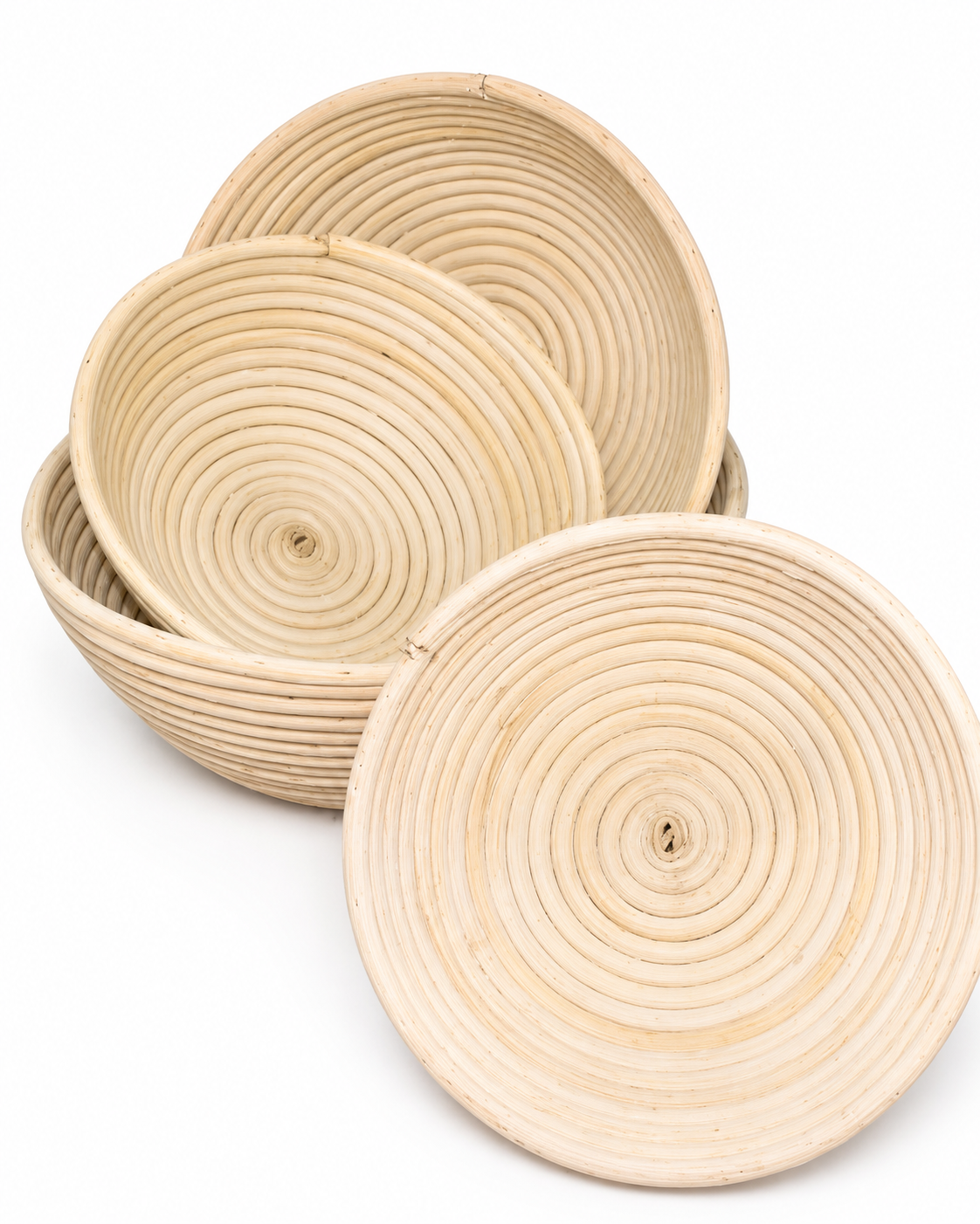 Proofing basket round rattan