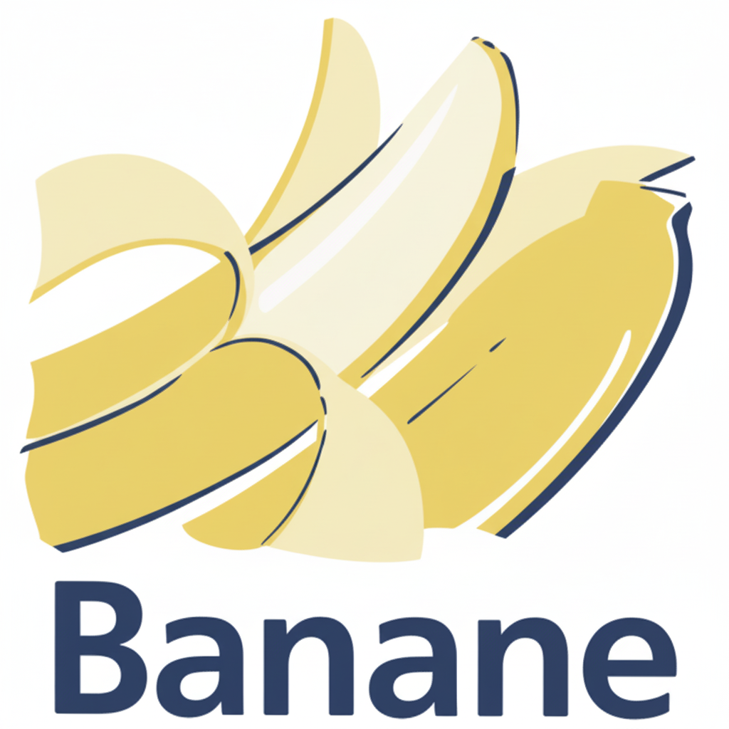 Banane Sahnestand Sahnefest Sahne Fond