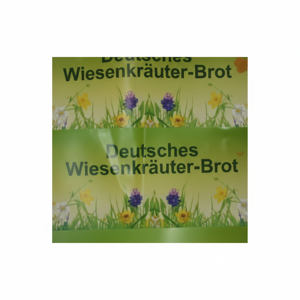 Addition of meadow herbs, bread and rolls
