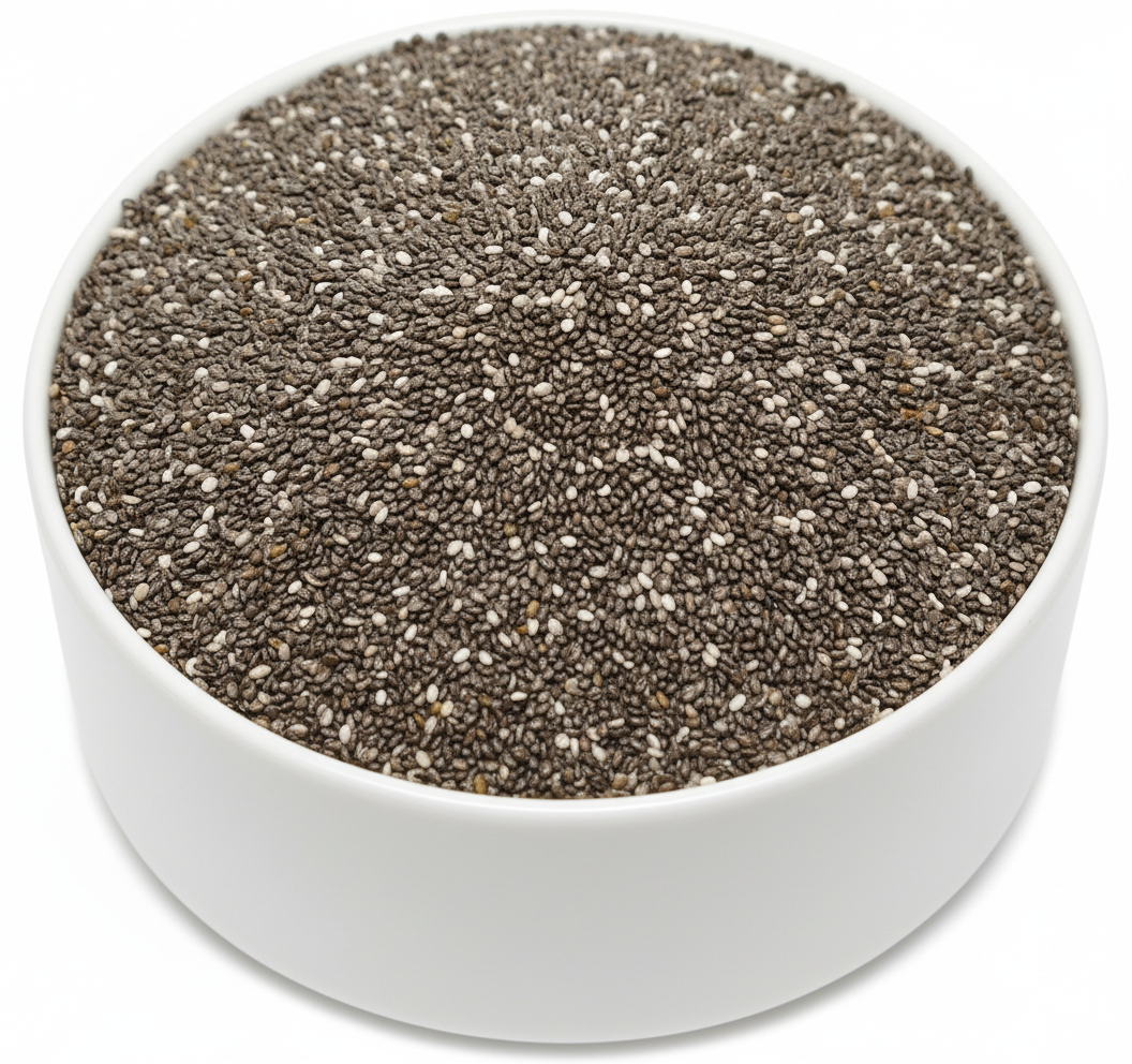 Chia Samen, schwarz