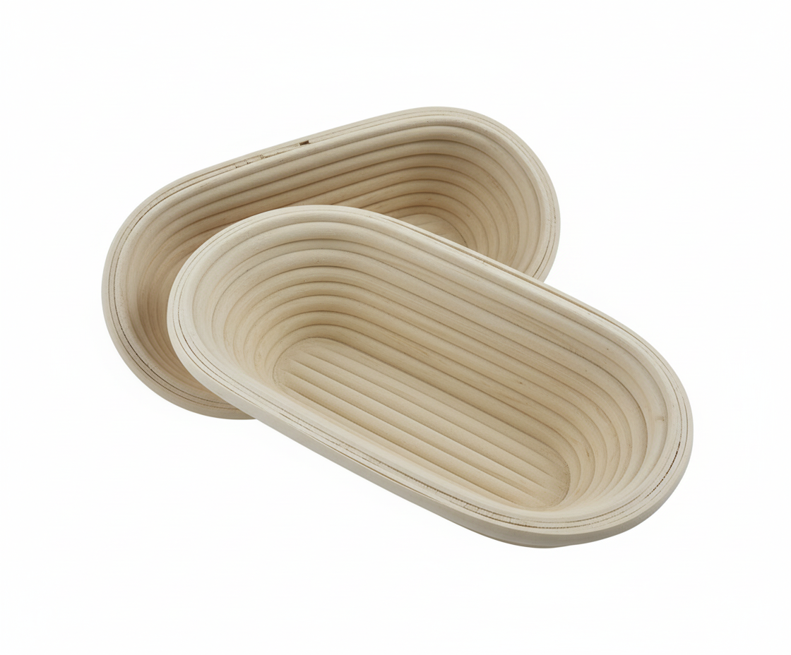 Gärkorb 0.5kg, Rille, lang