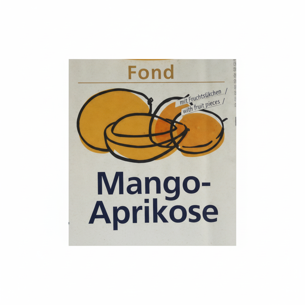 Mango Apricot Cream Stabilizer Cream Fix Cream Fond