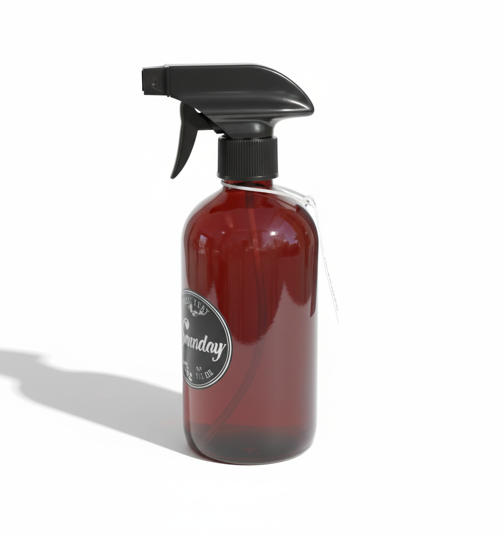 Sprühflasche, Glas, 0,5 Liter